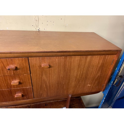 173A - 1960s WHITE AND NEWTON TEAK LONG SIDEBOARD L193CM D43CM H72CM