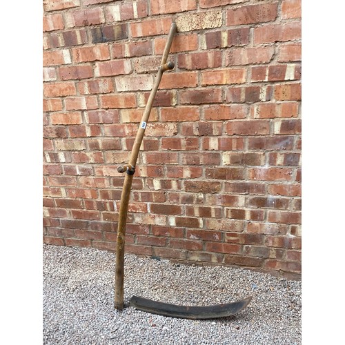 162 - BYGONE AGRICULTURAL SCYTHE