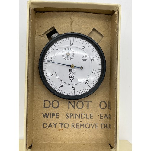 557 - BOXED JOHN BULL DIAL INDICATOR