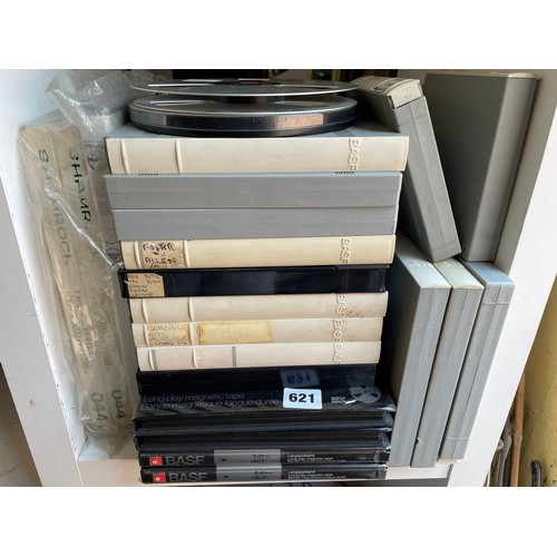 621 - SELECTION OF VINTAGE CINE FILMS REEL TO REELS