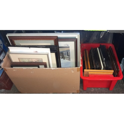 622 - TWO BOXES OF SELECTION OF MIX COVENTRY PRINTS AND PICTURES