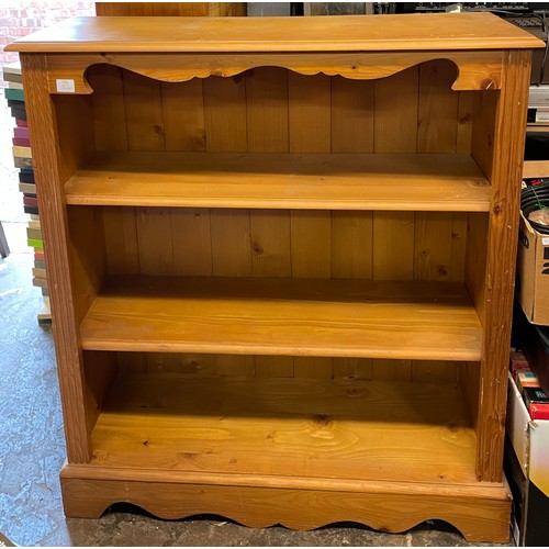 68 - PINE DWARF BOOKCASE