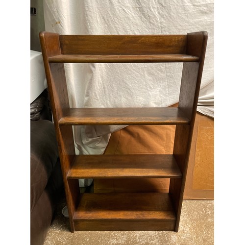 46 - SMALL OPEN BOOKCASE