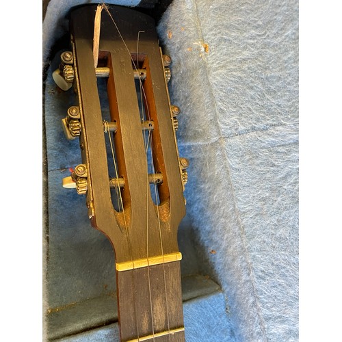 772 - NEW WINDSOR PATENT ZITHER BANJO IN CASE