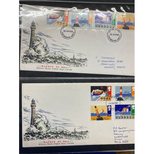 677A - FIVE A4 SIZED FIRST DAY COVER ALBUMS