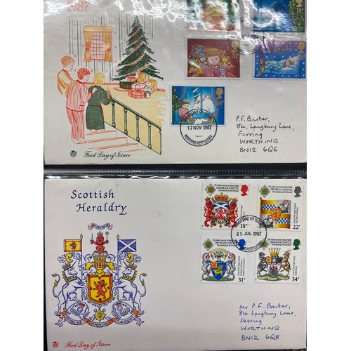 677A - FIVE A4 SIZED FIRST DAY COVER ALBUMS