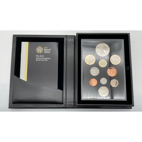 447 - ROYAL MINT 2012 UK PROOF COIN SET
