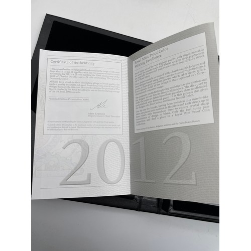 447 - ROYAL MINT 2012 UK PROOF COIN SET