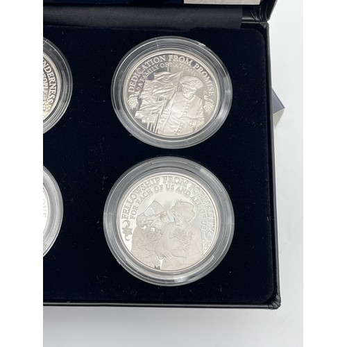 440 - ROYAL MINT UK THE QUEENS 90TH BIRTHDAY 2016 SILVER PROOF FOUR COIN SET