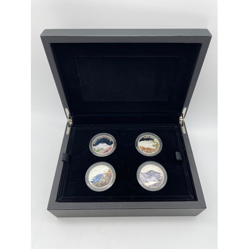 434 - ROYAL MINT PORTRAIT OF BRITAIN 2016 UK FIVE POUND PROOF SILVER COIN COLLECTION