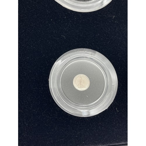 432 - ROYAL MINT UK BRITANNIA 2014 SIX COIN SILVER PROOF SET