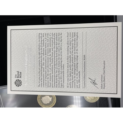 431 - ROYAL MINT 2013 UNITED KINGDOM PROOF COIN SET COLLECTORS EDITION
