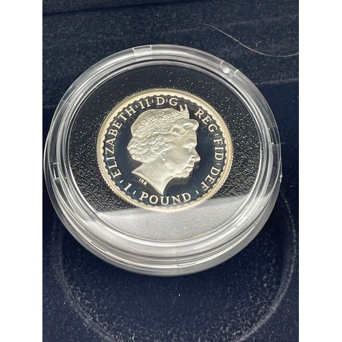 457 - ROYAL MINT 2012 UK BRITANNIA FOUR COIN SILVER PROOF SET