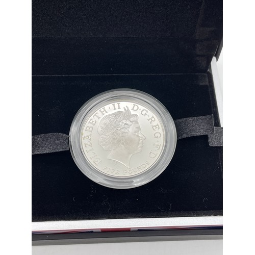 400 - BOXED THE QUEENS CORONATION 60TH ANNIVERSARY 1953 TO 2013 FOUR COIN SILVER PROOF SET