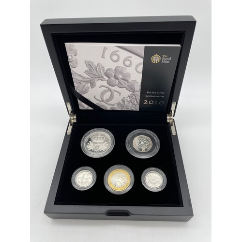 403 - ROYAL MINT 2010 UK SILVER CELEBRATION PROOF COIN SET