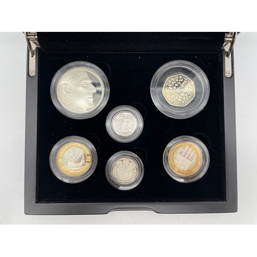 402 - ROYAL MINT 2011 SILVER PROOF PIEDFORT COIN SET