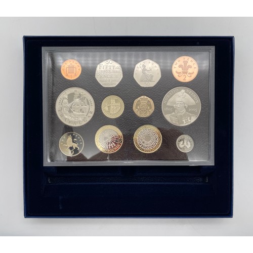 417 - ROYAL MINT 2005 NELSON UK PROOF COIN SET