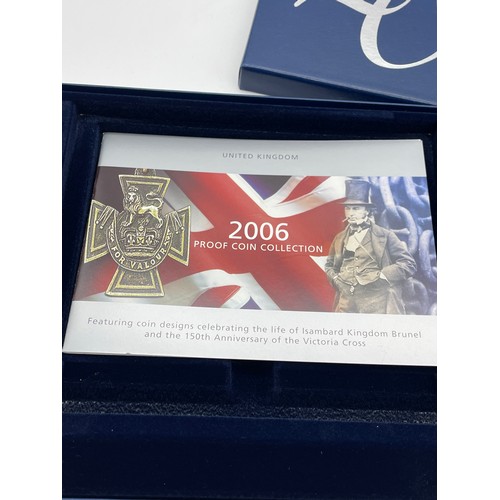 418 - ROYAL MINT UK 2006 PROOF COIN SET