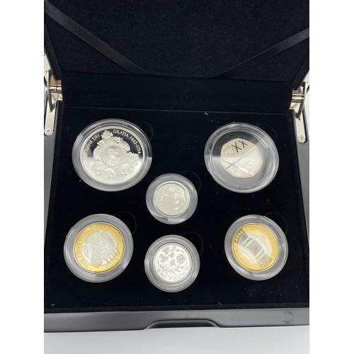 406 - ROYAL MINT 2014 UNITED KINGDOM SILVER PROOF PIEDFORT COIN SET