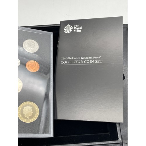 437 - ROYAL MINT 2014 UK PROOF COIN SET COLLECTOR EDITION
