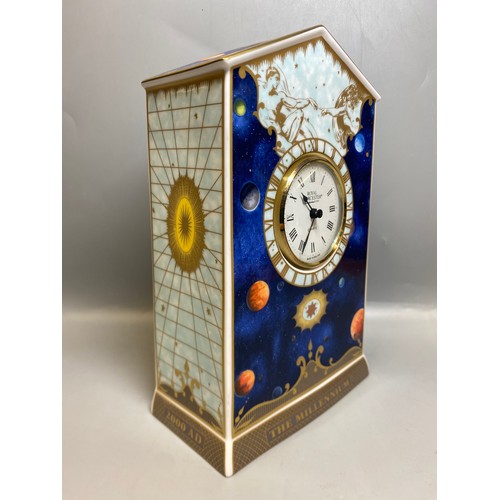 266 - ROYAL WORCESTER QUARTZ MILLENNIUM TIME PIECE