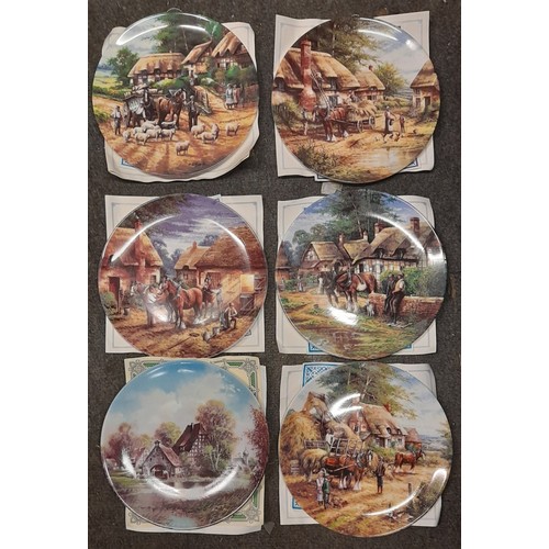 229 - LARGE SELECTION OF LIMITED EDITION BONE CHINA PLATES BY WEDGWOOD DAVENPORT ROYAL DOULTON WITH CERTIF... 