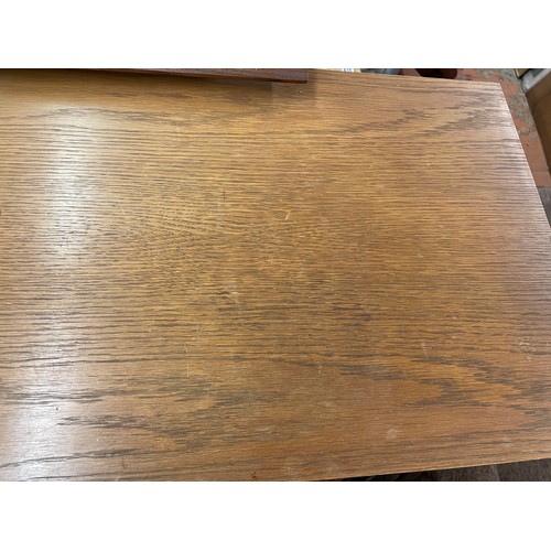 166 - 1960S OAK DRESSING TABLE