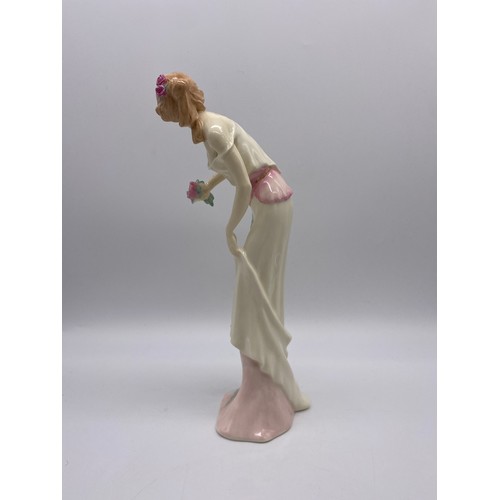 271 - TWO OLD TUPTON WARE FIGURES - POPPY AND ONE OTHER AND A ROYAL DOULTON FIGURE