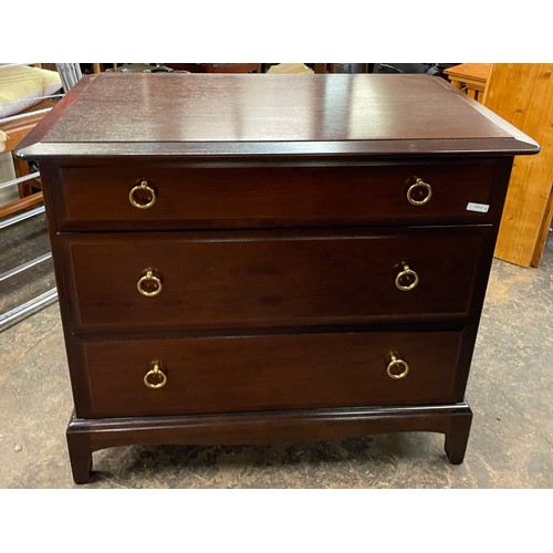 65 - STAG MINSTREL THREE DRAWER CHEST