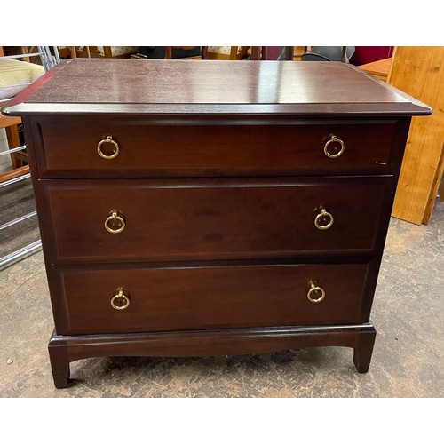 65 - STAG MINSTREL THREE DRAWER CHEST