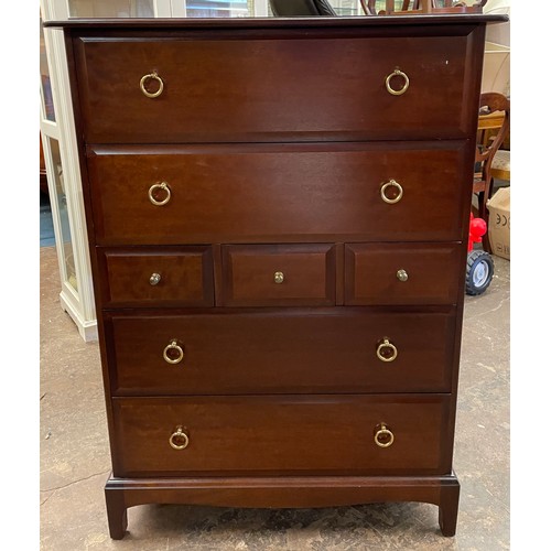 66 - STAG MINSTREL SEVEN DRAWER CHEST