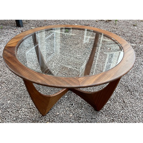 76 - TEAK GPLAN ASTRO CIRCULAR COFFEE TABLE