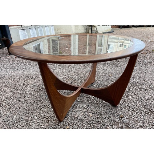 76 - TEAK GPLAN ASTRO CIRCULAR COFFEE TABLE