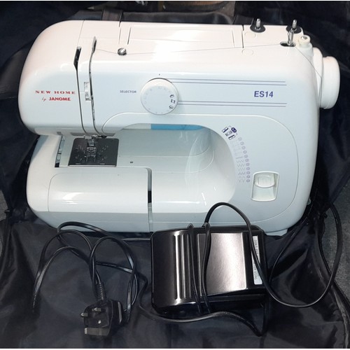 341 - NEW HOME JANOME ES14 SEWING MACHINE