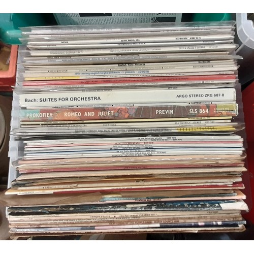 339 - CRATE OF VINYL LPS AND BOX SETS CLASSICAL AND OPERATIC