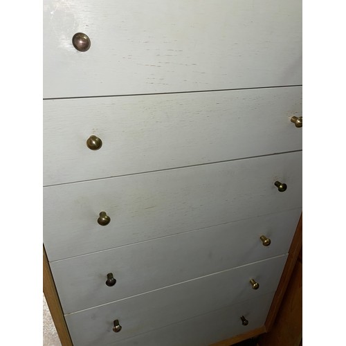 15 - GPLAN 1950S SEVEN DRAWER CHEST