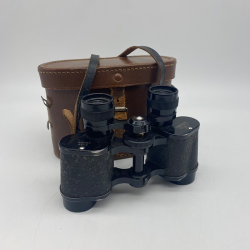 509 - PAIR OF CASED AQUILOUS FRENCH 8X25 BINOCULARS