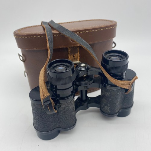 509 - PAIR OF CASED AQUILOUS FRENCH 8X25 BINOCULARS