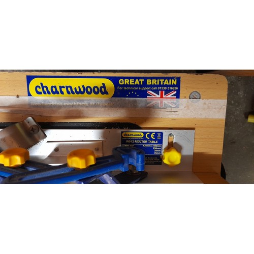 195D - CHARNWOOD WO12 ROUTER TABLE