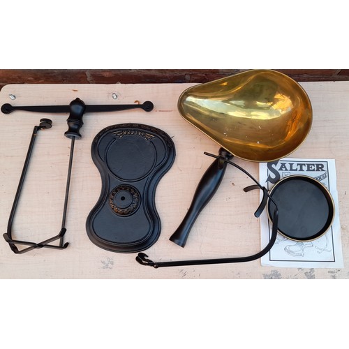 357 - BOXED SALTER SUSSEX FARMHOUSE KITCHEN SCALES