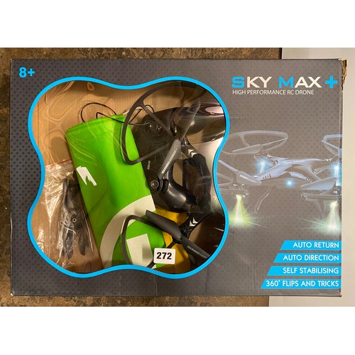 272 - SKYMAX + HIGH PERFORMANCE RC DRONE