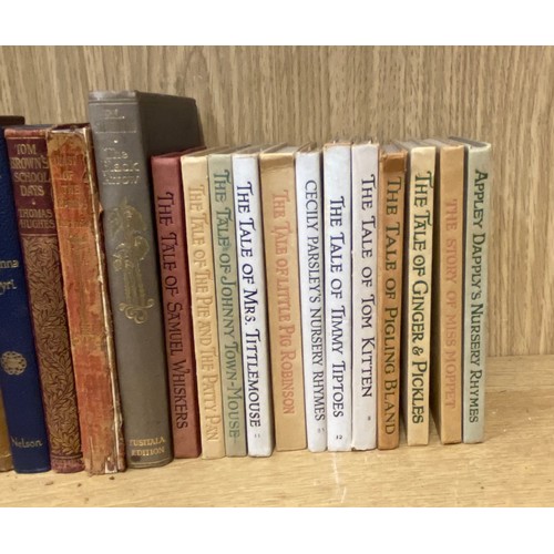 291 - R L STEVENSON NOVELS BEATRIX POTTER TALE BOOKS AND NOVELS