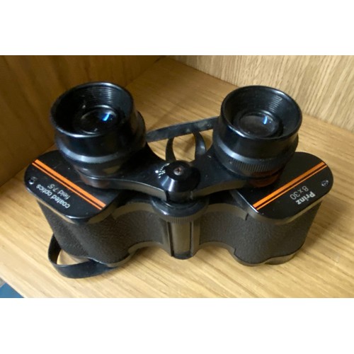 294 - FIVE PAIRS OF CASED BINOCULAR'S