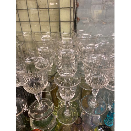 341 - SELECTION OF QUALITY ETCHED DRINKING GLASSES