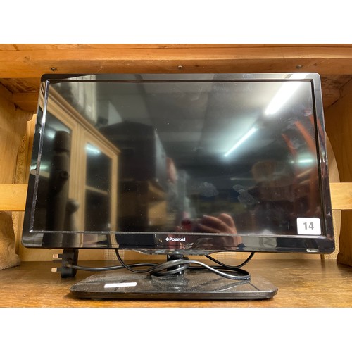 14 - SMALL POLAROID TV