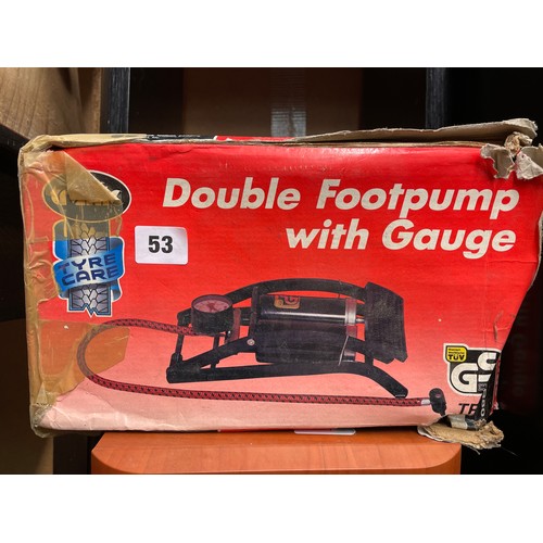 53 - DOUBLE FOOT PUMP