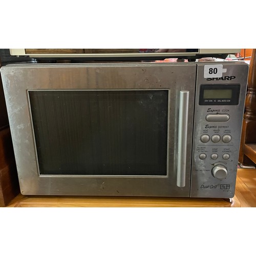 80 - SHARP MICROWAVE OVEN