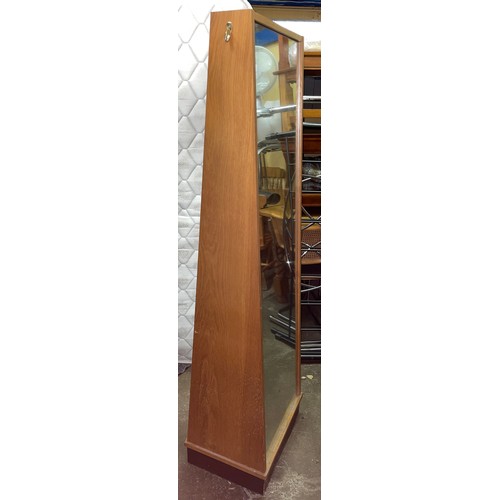 89 - OAK FRAMED CHEVAL DRESSING MIRROR