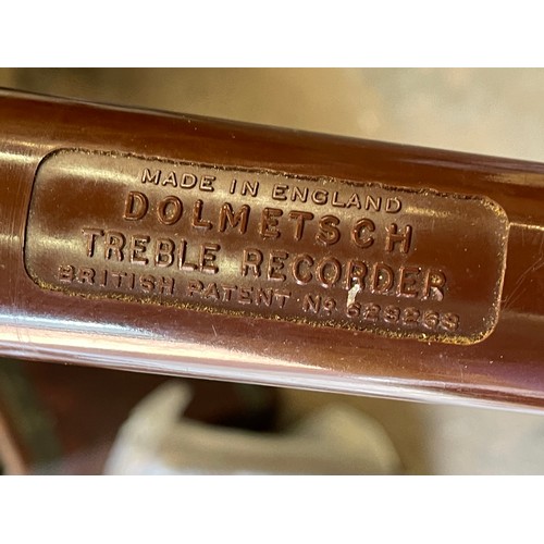 654 - DOLMETSCH TREBLE RECORDER