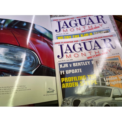 680 - TWO BINDERS OF JAGUAR MONTHLY 1999